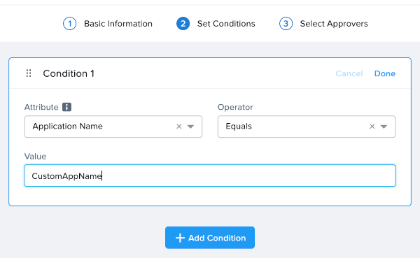 Approval policy creation, part 2 Approval policy creation, part 2