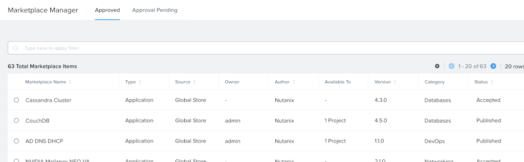 NCM Self-Service Marketplace Manager NCM Self-Service Marketplace Manager