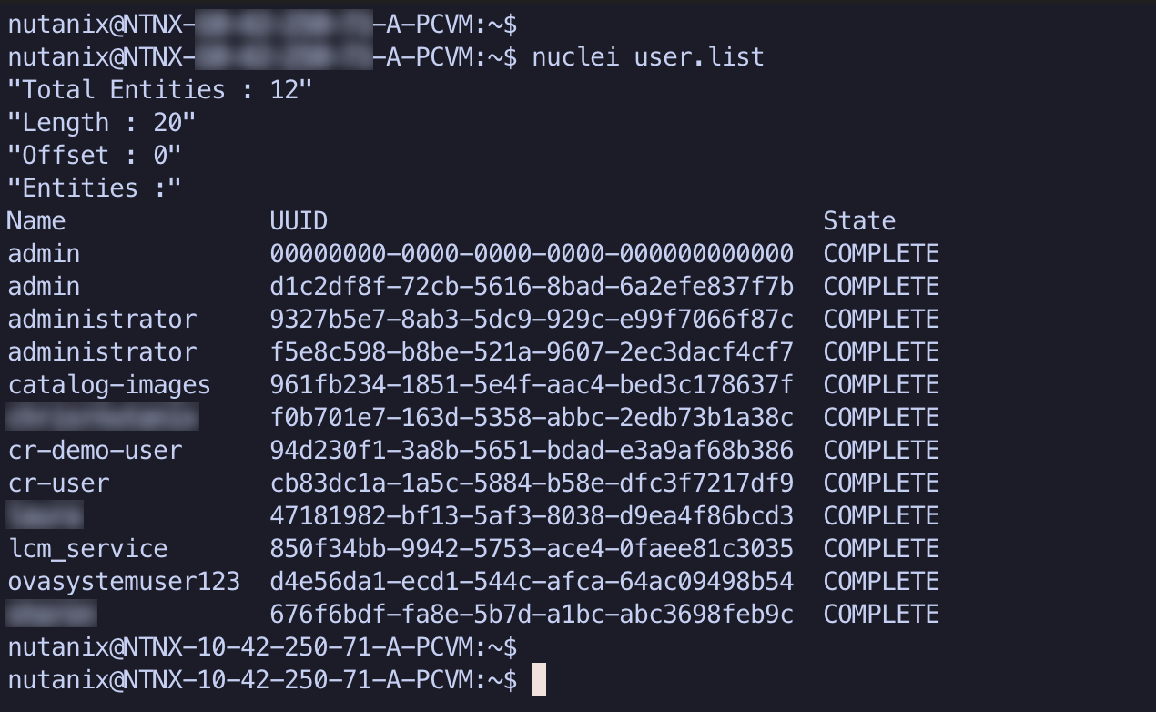 List users without Nuclei session List users without Nuclei session