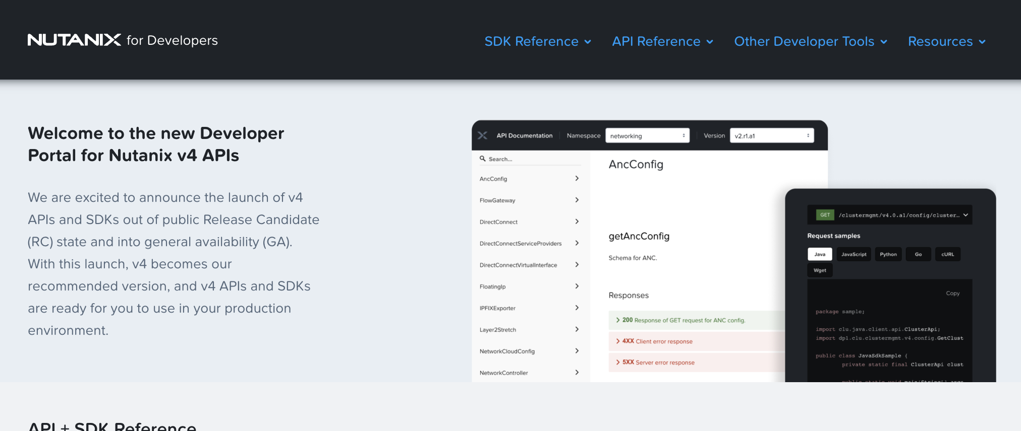 Nutanix v4 API documentation